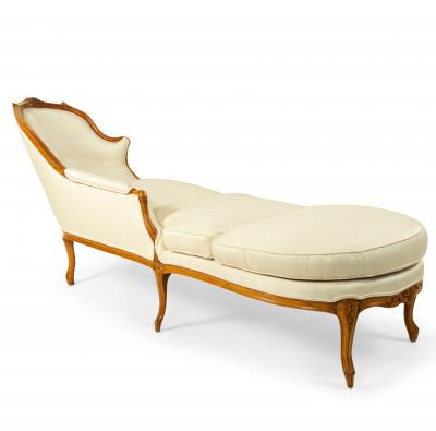 French Louis XV Beechwood Chaise