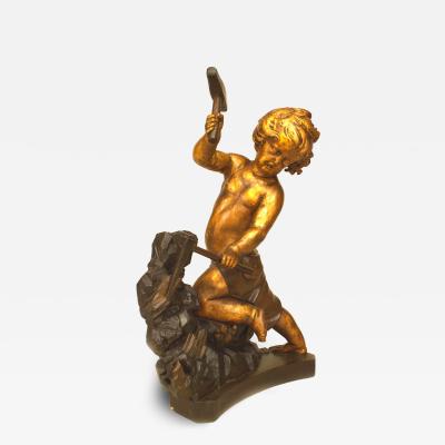 French Louis XV Cupid Figure