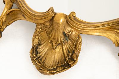 French Louis XV Gilt Bronze Surtout de Table circa 1880