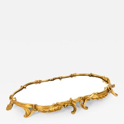 French Louis XV Gilt Bronze Surtout de Table circa 1880