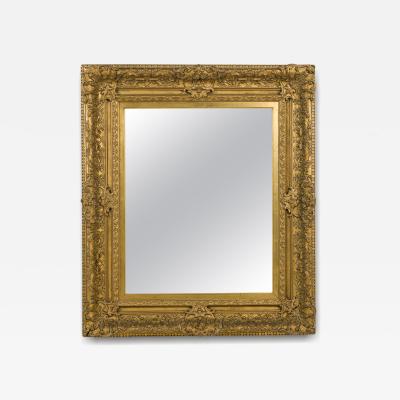 French Louis XV Giltwood Mirror