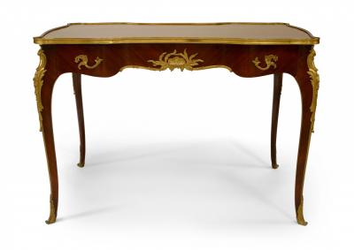 French Louis XV Kingwood Table Desk