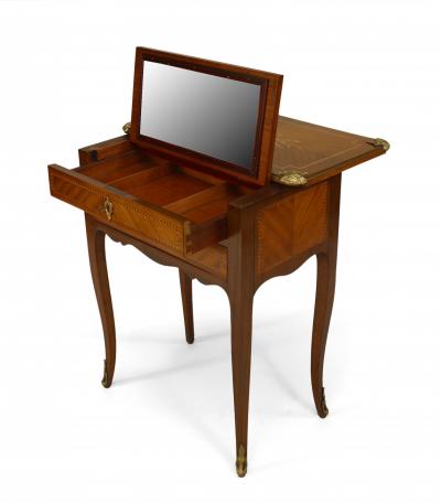 French Louis XV Kingwood Veneer End Table