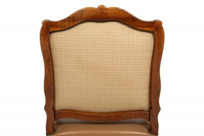 French Louis XV Period Carved Arm Chair Fauteuil circa late 18th century