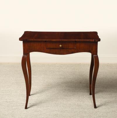 French Louis XV Period Walnut Writing Desk or Side Table circa 1760