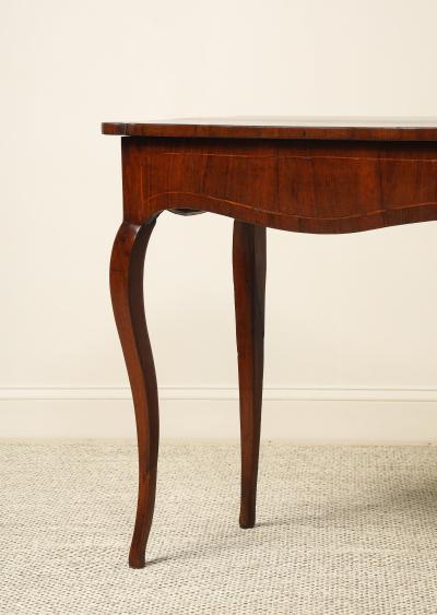 French Louis XV Period Walnut Writing Desk or Side Table circa 1760