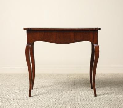 French Louis XV Period Walnut Writing Desk or Side Table circa 1760