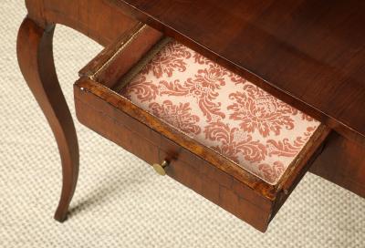 French Louis XV Period Walnut Writing Desk or Side Table circa 1760
