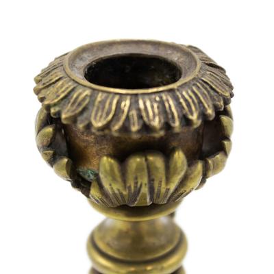 French Louis XV Style Bronze Candlestick