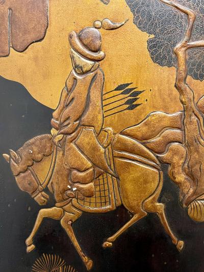 French Louis XV Style Chinoiserie Commode Chest Manner of Jansen