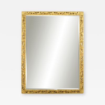 French Louis XV Style Gilt Wood Chenue Mirror