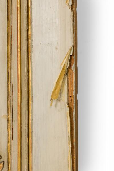 French Louis XV Style Gold and White Panels