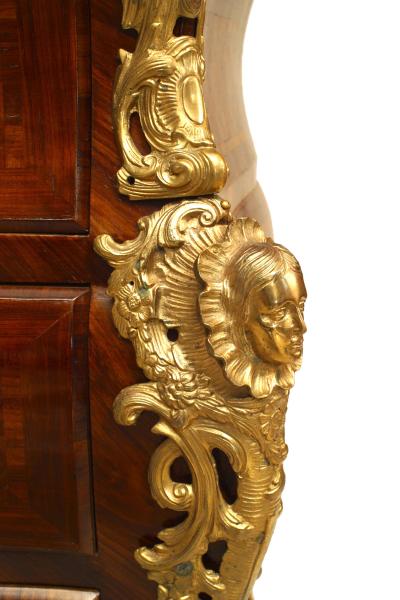 French Louis XV Style Kingwood Commode