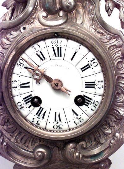 French Louis XV Style Mini Grandfather Clock