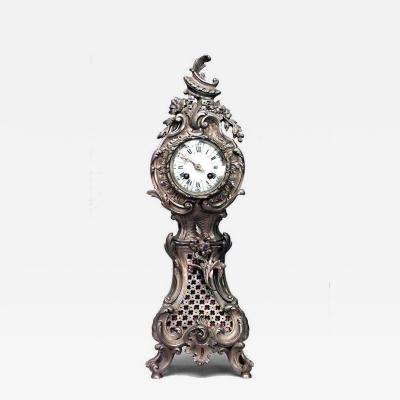French Louis XV Style Mini Grandfather Clock