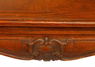 French Louis XV Style Square Walnut Coffee Table