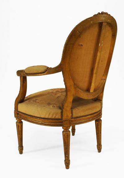 French Louis XVI Aubusson 5 Piece Living Room Set