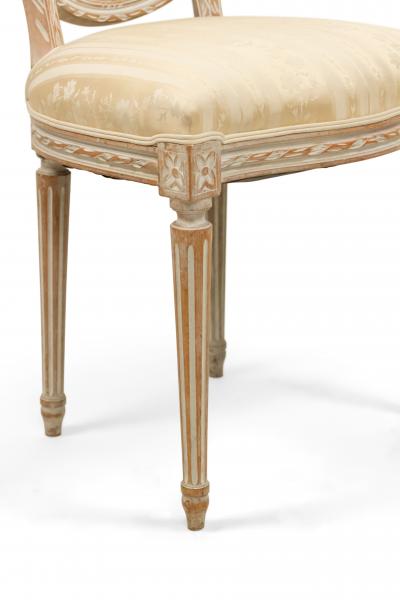 French Louis XVI Bleached Side Chairs