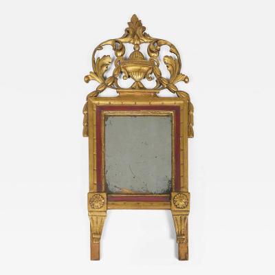French Louis XVI Giltwood Mirror