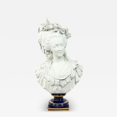 French Louis XVI Porcelain Bust