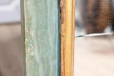 French Louis XVI Style 19th Century Trumeau with Painted Allegory of Science