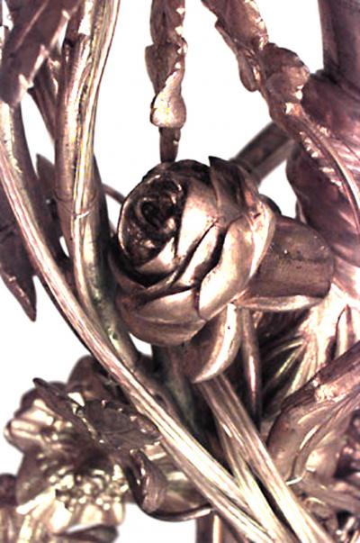 French Louis XVI Style Bow and Arrow Chandelier