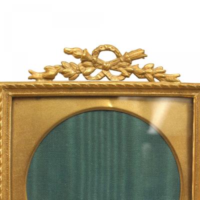 French Louis XVI Style Brass Picture Frame