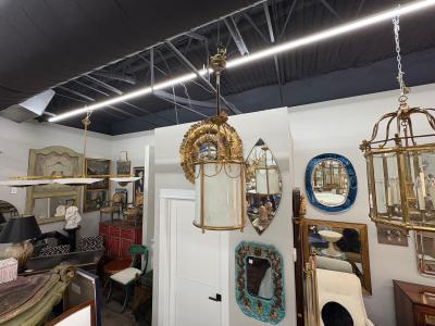 French Louis XVI Style Bronze Lantern