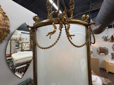 French Louis XVI Style Bronze Lantern