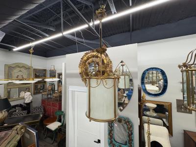French Louis XVI Style Bronze Lantern