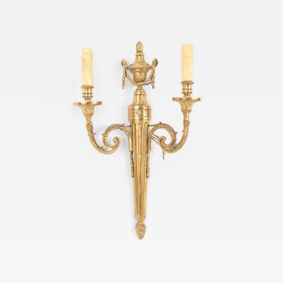 French Louis XVI Style Bronze Wall Sconce