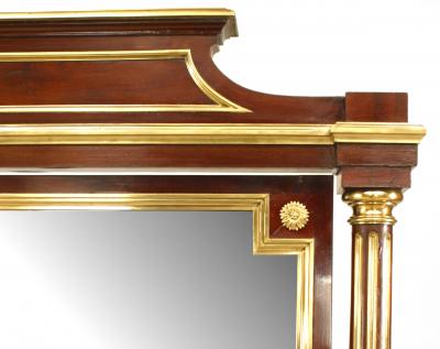 French Louis XVI Style Cheval Mirror