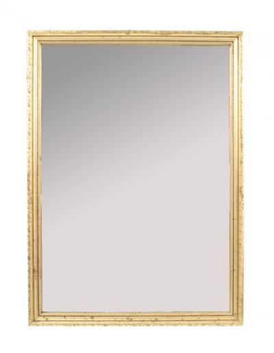 French Louis XVI Style Gilt Wall Mirror