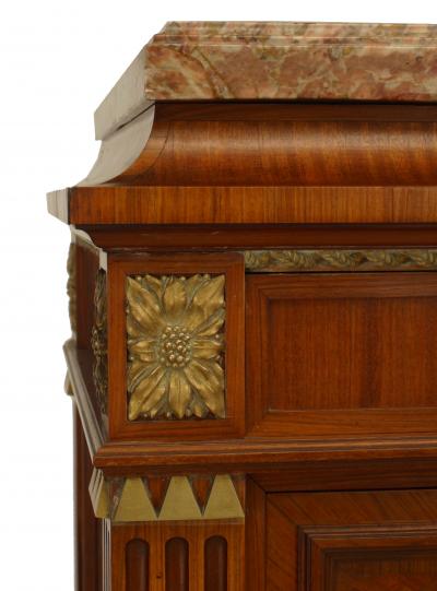 French Louis XVI Style Inlaid Secretary