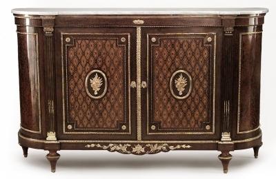 French Louis XVI Style Inlaid Sideboard