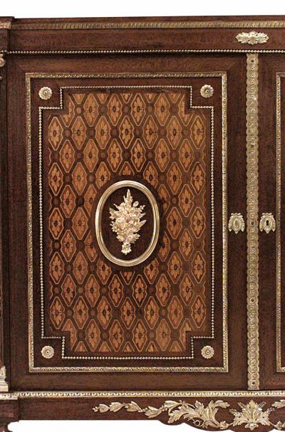 French Louis XVI Style Inlaid Sideboard