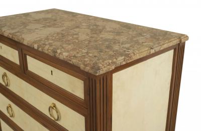 French Louis XVI Style Jansen Mahogany Chest