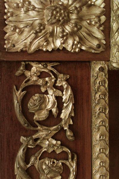 French Louis XVI Style Mahogany Cabinet