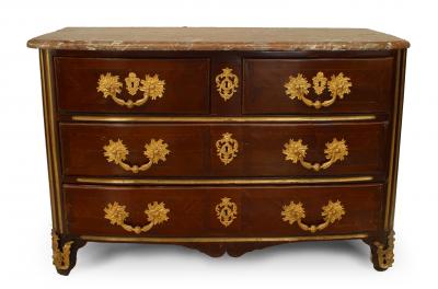 French Louis XVI Style Mahogany Chest