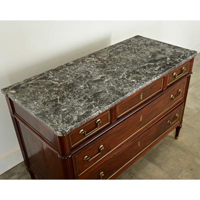 French Louis XVI Style Mahogany Commode