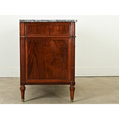 French Louis XVI Style Mahogany Commode