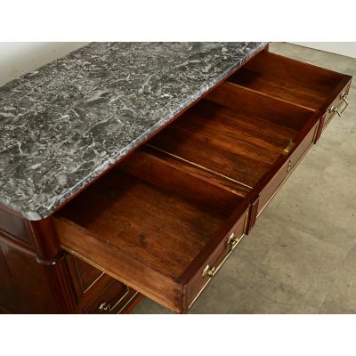 French Louis XVI Style Mahogany Commode