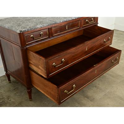 French Louis XVI Style Mahogany Commode