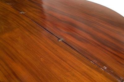 French Louis XVI Style Mahogany Console Table