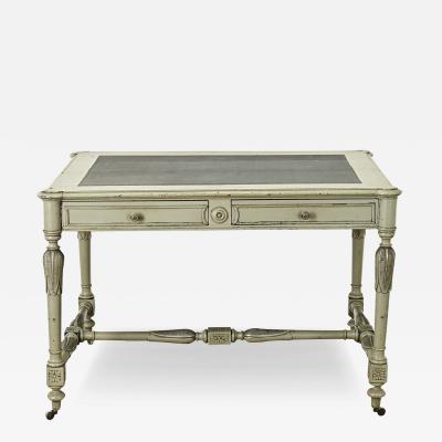 French Louis XVI Style Painted Desk