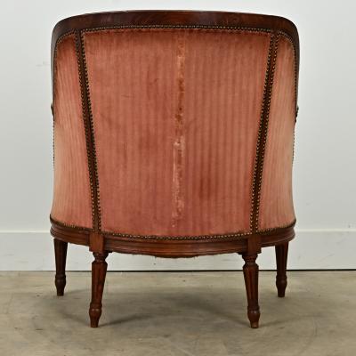 French Louis XVI Style Single Bergere