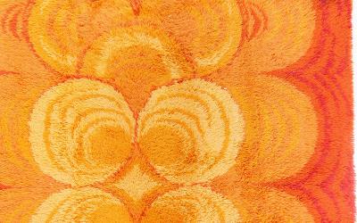 French Machine Made Deco Rug