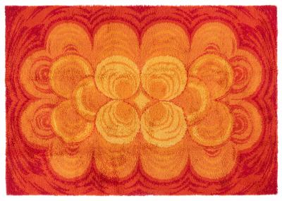 French Machine Made Deco Rug