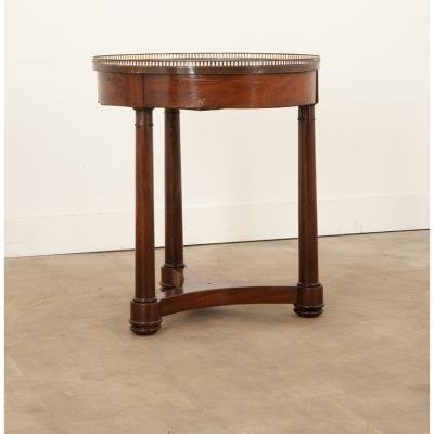 French Mahogany Empire Style Gueridon