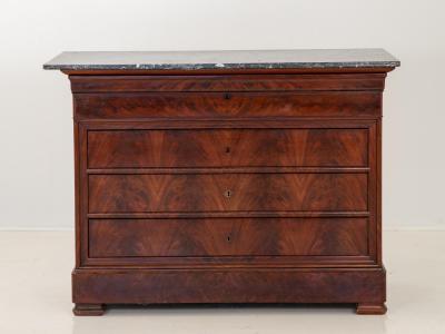 French Mahogany Louis Philippe Secretary Late 19th Century